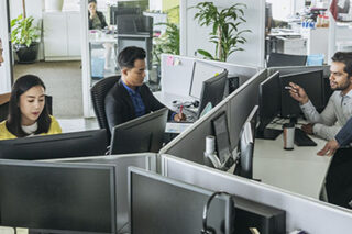 photo - High-tech Workers in Office